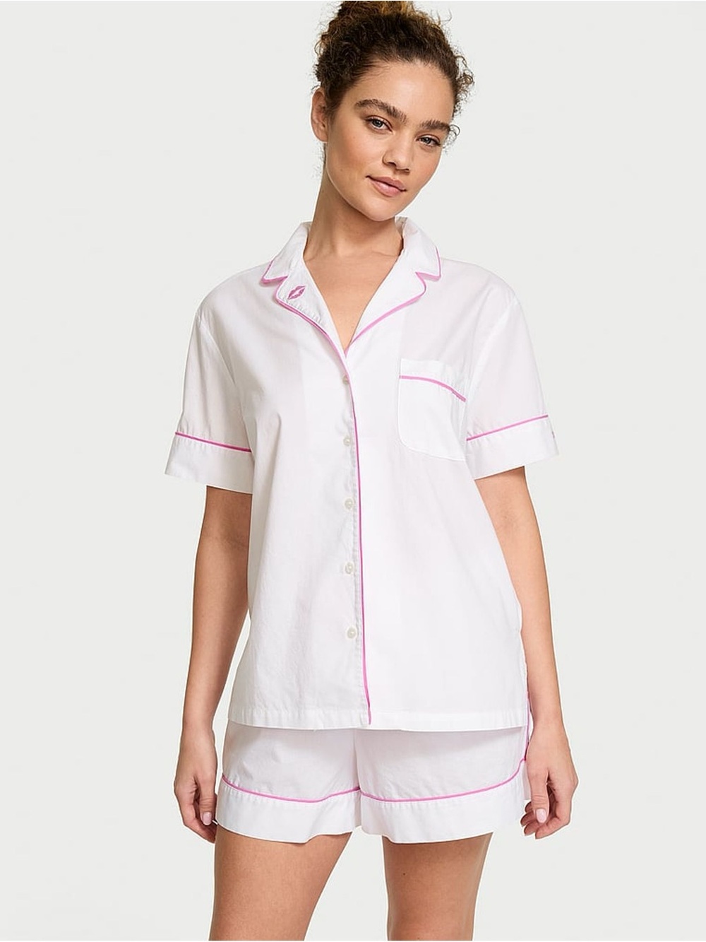 VICTORIA'S SECRET
Heritage Cotton Short Pajama Set